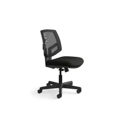 Best Volt Mesh Back Leather Task Chair, Black (5713SB11T) Office Chairs