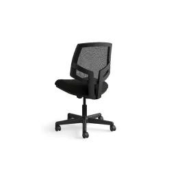 Best Volt Mesh Back Leather Task Chair, Black (5713SB11T) Office Chairs
