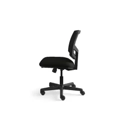 Best Volt Mesh Back Leather Task Chair, Black (5713SB11T) Office Chairs