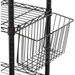 New Honey Can Do Basket 13-3/8", Black ( SHF-04052 ) Shelving