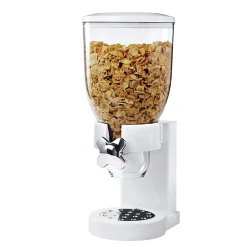 Food Storage Containers<Honey-Can-Do Honey Can Do KCH-06118 Original Single Dispenser-Wht/Ch