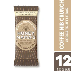 Chocolate<Honey Mama's Coffee Nib Crunch, 1.25 Oz., 12/Box (358-00001)