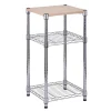 Sale 3-Tier Shelving Tower with MDF Top (SHF-09365) Shelving