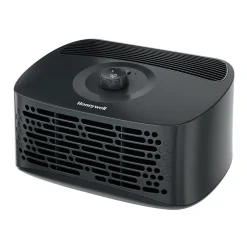 Air Purifiers<Honeywell True HEPA Tabletop Portable Air Purifier, Black (HPA020B)