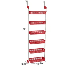 OTD 6-Shelf Hanging Storage Rack, 57
