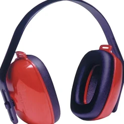 Ear Protection<Howard Leight ® QM24+® Overhead Earmuffs, Red, 25 dB