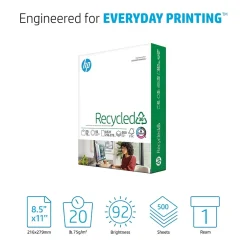 Outlet 30% Recycled 8.5" x 11" Multipurpose Paper, 20 lbs., 92 Brightness, 500 Sheets/Ream (E1120) Multipurpose Paper