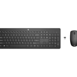 HP 230 Wireless Keyboard and Optical Mouse Combo, Jet Black (18H24AA#ABA)* Ergonomic Keyboard & Mouse Sets