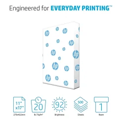 Sale 11" x 17" Multipurpose Paper, 92 Brightness, 500/Ream (C1117) Multipurpose Paper