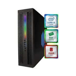 HP EliteDesk 800 G2 Refurbished Gaming Desktop Computer, Intel Core i5-6500, 8GB Memory, 250GB SSD (BTG-00049830STP)* Gaming Desktops
