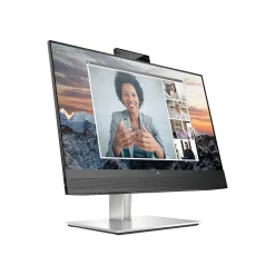 HP E24m G4 Conferencing Monitor 23.8" LED, Silver (Stand)/Black Head (40Z32AA#ABA)* Flat Monitors
