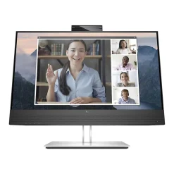 HP E24mv G4 Conferencing Monitor 23.8" LED, Black Head/Silver (169L0AA#ABA)* Flat Monitors