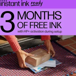 Instant Photo Printers<HP Envy 6555e Wireless All-in-One Color Inkjet Printer, Scanner, Copier, Best for home, 3 months FREE ink with + (714N5A)