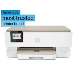 Color Printers<HP ENVY Inspire 7255e Wireless Color Inkjet Printer, All-In-One, Print, Scan, Copy (1W2Y9A#B1H)