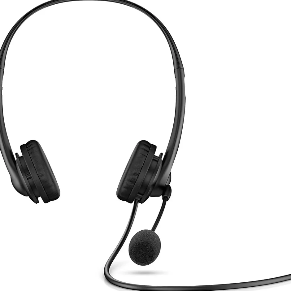 HP G2 Noise Canceling Stereo Over-the-head Headset, USB Type-A, UC Certified (428K6AA)* Headsets