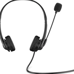 HP G2 Noise Canceling Stereo Over-the-head Headset, USB Type-A, UC Certified (428K6AA)* Headsets