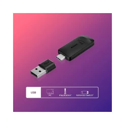 HP HyperX Cloud III Wireless Stereo Gaming Headset, USB Type-C, Black/Red (77Z46AA)* Gaming Headsets