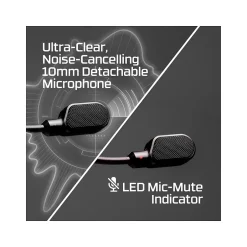 HP HyperX Cloud III Wireless Stereo Gaming Headset, USB Type-C, Black/Red (77Z46AA)* Gaming Headsets