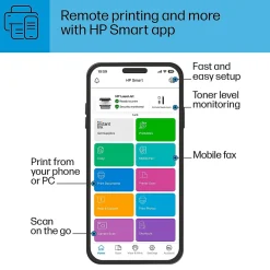 Instant Photo Printers<HP LaserJet M209dw Wireless Black & White Laser Printer, Single-Function, Print, Best for Home Office (6GW62F)