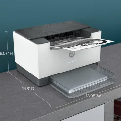 Instant Photo Printers<HP LaserJet M209dw Wireless Black & White Laser Printer, Single-Function, Print, Best for Home Office (6GW62F)