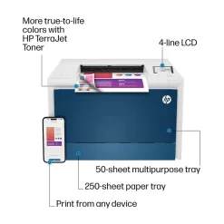 Color Printers<HP LaserJet Pro LJP 4201dn Color Laser Printer, Single-Function, Print (4RA85F)