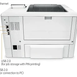 Printers For Offices<HP LaserJet Pro M501dn Black & White Laser Printer, Single-Function, Print (J8H61A#BGJ)
