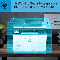 Black & White Printers<HP LaserJet Pro MFP LJP 3101fdw Wireless Black & White Laser Printer, All-In-One, Print, Scan, Copy, Fax (3G628F)