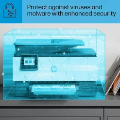 Color Printers<HP OfficeJet 9012e Wireless All-in-One Color Inkjet Printer, Duplex, Best for home office, 6 mo. Instant Ink with + (1G5L4A)