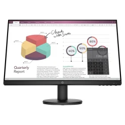 HP P24v G4 23.8" LED Monitor, Black (9TT78A6#ABA)* Flat Monitors