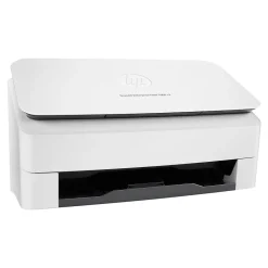 Desktop Scanners<HP ScanJet Enterprise Flow 7000 S3 Desktop Scanner, White/Black