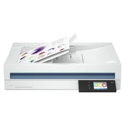 Desktop Scanners<HP ScanJet Enterprise Flow N6600 fnw1 Wireless Duplex Flatbed Document Scanner, White (20G08A#BGJ)