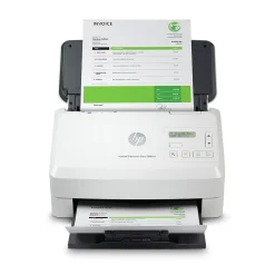 Desktop Scanners<HP ScanJet Enterprise Flow 5000 s5 Duplex Desktop Document Scanner, White (6FW09A#BGJ)