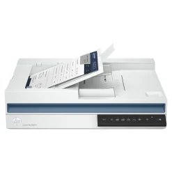 Desktop Scanners<HP ScanJet Pro 2600 f1 Duplex Flatbed Document Scanner, White (20G05A#201)