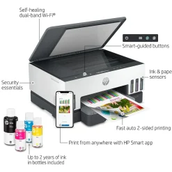 Color Printers<HP Smart Tank 7001 Wireless All-in-One Color Ink Tank Printer Scanner Copier, 2 years ink included (28B49A)