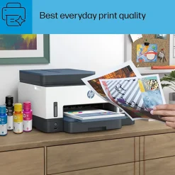 Color Printers<HP Smart Tank 7602 Wireless All-in-One Color Ink Tank Printer Scanner Copier Fax, 2 years of ink (28B98A)