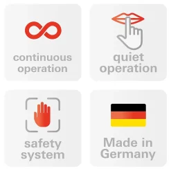 HSM Classic 225.2 HS L6 12-Sheet Cross-Cut Paper Only Shredder (14581330)* Shredders & Accessories