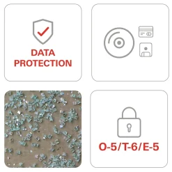 HSM Classic 411.2 OMDD Cross-Cut Multi-Media Shredder (1570173)* Shredders & Accessories