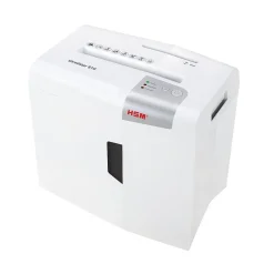 Shredstar HSM S10 10-Sheet Strip-Cut Personal Shredder (HSM1042W)* Shredders & Accessories