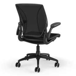 Online Diffrient World Ergonomic Mesh Swivel Task Chair, Black (W11BJ10J10SHNSC) Office Chairs