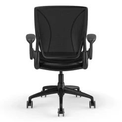 Online Diffrient World Ergonomic Mesh Swivel Task Chair, Black (W11BJ10J10SHNSC) Office Chairs