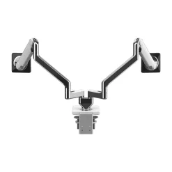Humanscale Dual Monitor Arm, Polished Aluminum (X22DBW)* Monitor Mounts & Stands