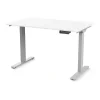 Clearance eFloat Go 2.0 48"W Electric Rectangular Adjustable Standing Desk, White (FYH12TS2448WH) Standing Desks