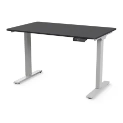 Hot eFloat Go 2.0 48"W Electric Rectangular Adjustable Standing Desk, Black (FYH12TS2448BL) Standing Desks
