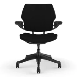 Sale Freedom Ergonomic Fabric Swivel Task Chair, Black (F111GFT10XFSHNSC) Office Chairs