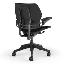 Sale Freedom Ergonomic Fabric Swivel Task Chair, Black (F111GFT10XFSHNSC) Office Chairs