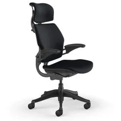 Freedom Headrest Ergonomic Fabric Swivel Task Chair, Black (F211GCF10XFSHNSC) Office Chairs