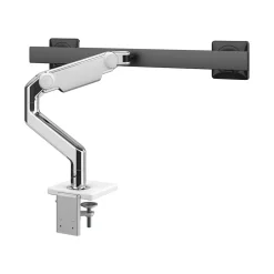 Humanscale M8.1 Adjustable Dual Monitor Arm, Up to 28