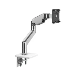Humanscale M8.1 Adjustable Single Monitor Arm, Polished Aluminum (M81TBW)* Ergonomic Monitor & Laptop Stands