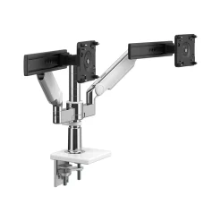 Humanscale M/Flex for M2.1 Dual Monitor Arm, Polished Aluminum (X22SBW)* Monitor Mounts & Stands