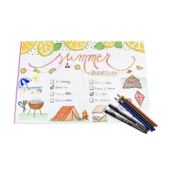 Hygloss Blank Books, 8.5" x 11", 24 Sheets, Assorted Colors, 6/Pack, 2/Bundle (HYG77735-2) Hot